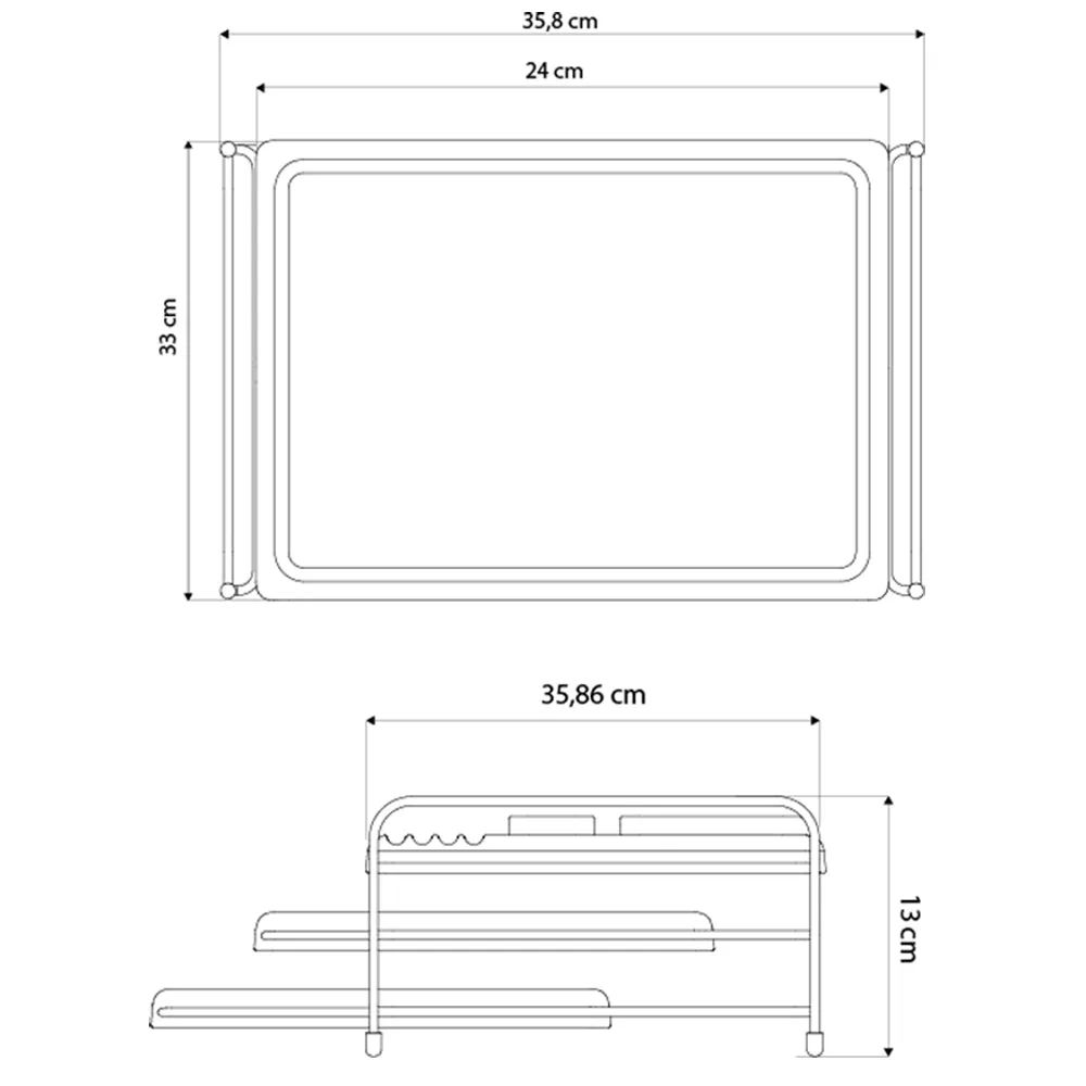 Bandeja Organizadora Elements Baltea (conjunto)